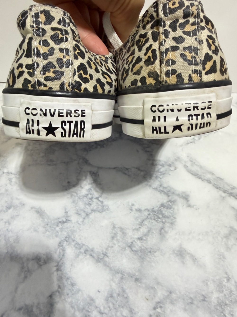 Converse Chuck Taylor Animal Print Low-Top Sneaker White Leopard 7.5 9.5 - Picture 12 of 12